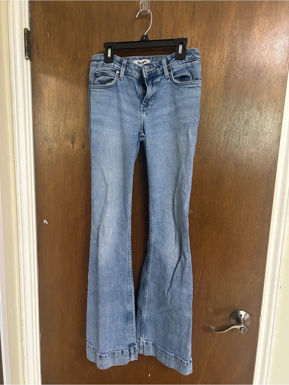 Wrangler- Light Blue Women's Flared Jeans